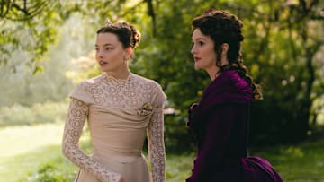 Kristine Frøseth and Leighton Meester in "The Buccaneers," premiering June 18, 2025 on Apple TV+