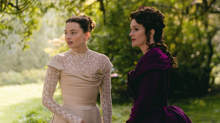 Kristine Frøseth and Leighton Meester in "The Buccaneers," premiering June 18, 2025 on Apple TV+