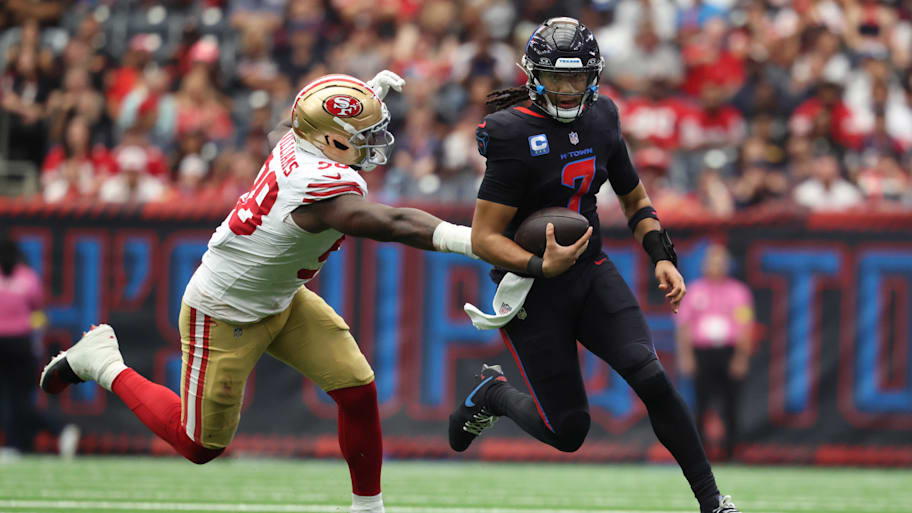 C.J. Stroud led the Texans to a 26–15 win over the 49ers.