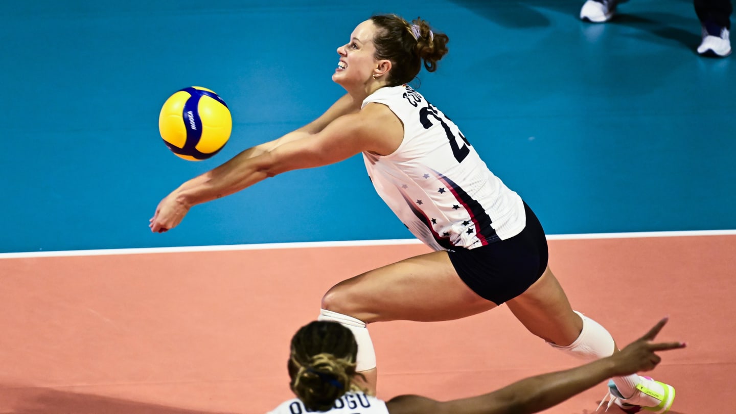 Huskers in Paris: Nebraska Trio and USA Volleyball Fall to China in Five Sets