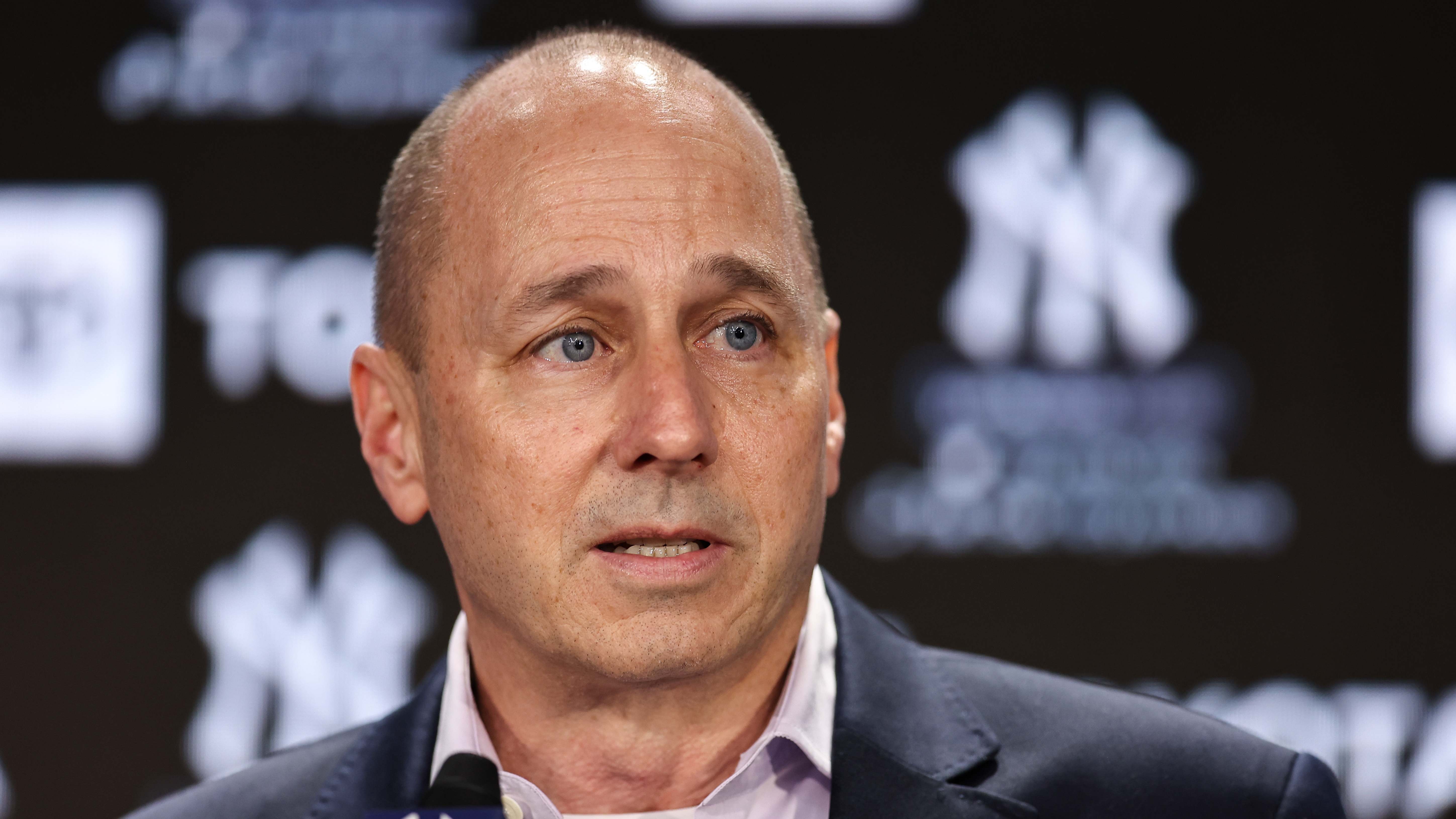 洋基隊的布萊恩·卡什曼 (Brian Cashman) 在 2021 年休賽期輸掉了 2024 年世界職業棒球大賽