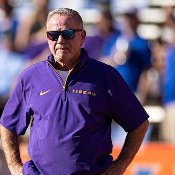 Brian Kelly is reportedly seeking the $54 million he's owed under the terms of his former LSU contract.