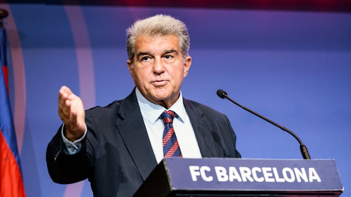 Joan Laporta est révolté. Joan Laporta est révolté.