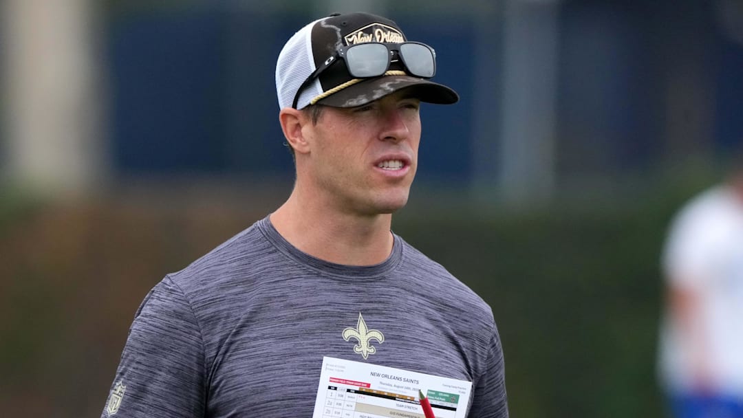 New Orleans Saints quarterbacks coach Scott Tolzien