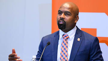 New Syracuse football head coach Fran Brown and his staff will host James Heard Jr., a freshman linebacker at Big 12 Conference school West Virginia who is in the transfer portal, on an official visit.