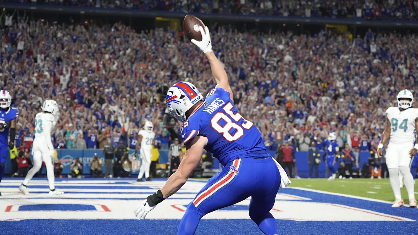 Is honeymoon over for Bills' rookie tight end Jackson Hawes?