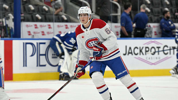 David Reinbacher is one of the top defensemen in Laval, and he has high hopes of cracking the Canadiens defense this season