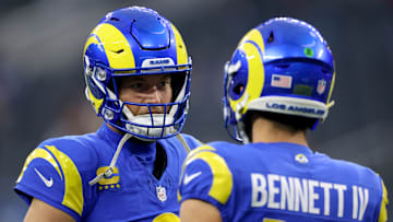 Arizona Cardinals v Los Angeles Rams Matthew Stafford, Stetson Bennett