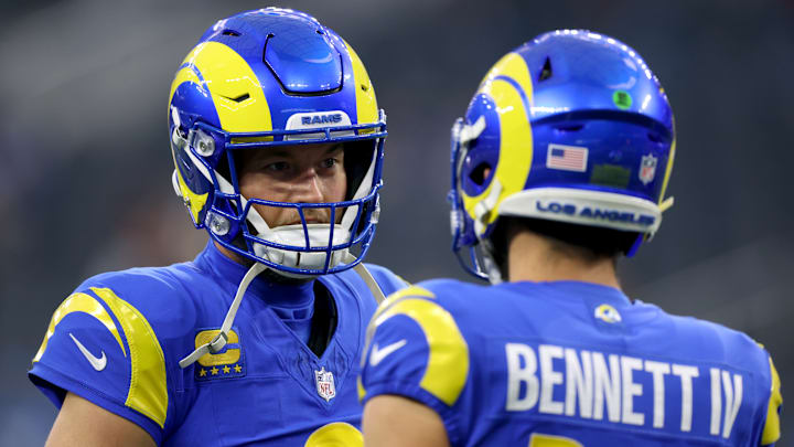 Los Angeles Rams Matthew Stafford, Stetson Bennett