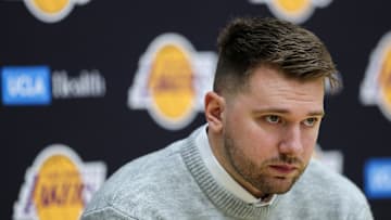 Los Angeles Lakers Introduce Luka Doncic, Maxi Kleber & Markieff Morris