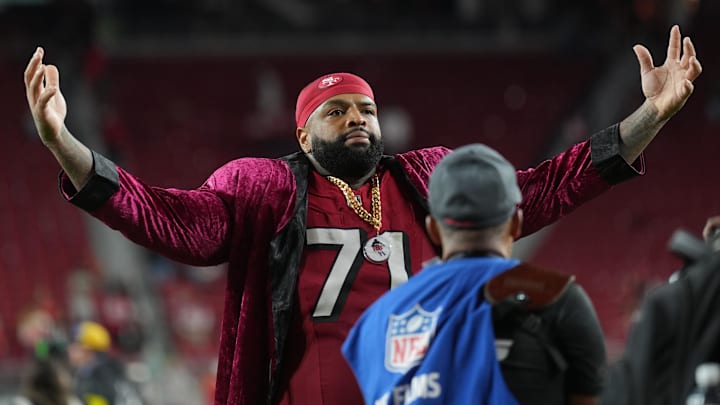 San Francisco 49ers offensive tackle Trent Williams (71)