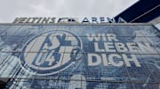 Die Veltins-Arena auf Schalke