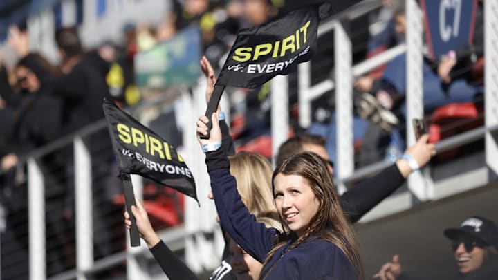 Washington Spirit fans showed up in full support of their club at the NWSL final.
