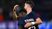 Fabian Ruiz et Nuno Mendes - Paris Saint-Germain