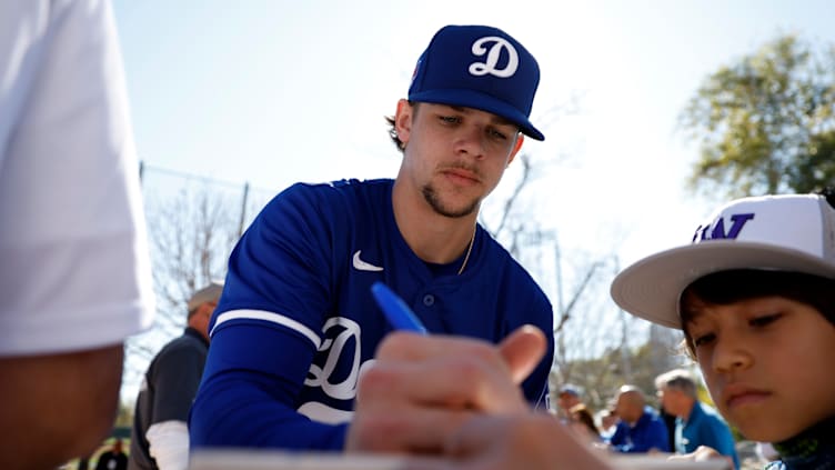 Los Angeles Dodgers Workout