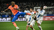 Derek Cornelius a été expulsé face à Auxerre.