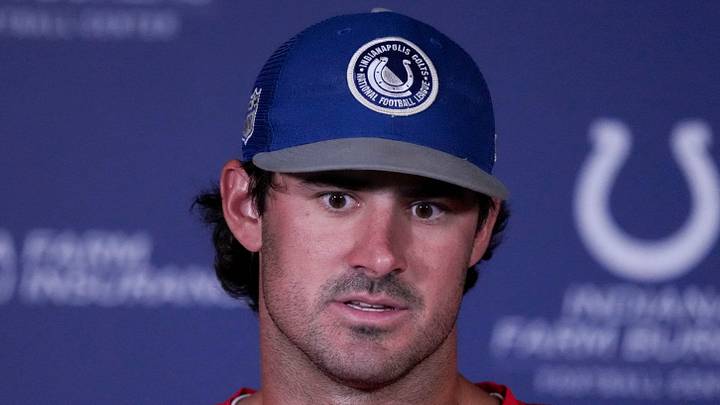 Indianapolis Colts quarterback Daniel Jones