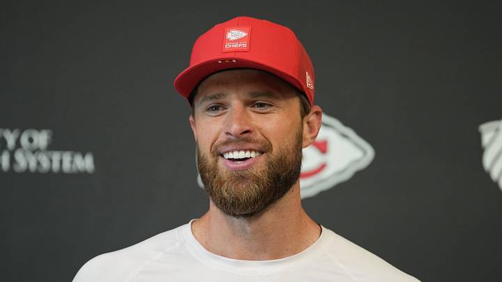 Kansas City Chiefs place kicker Harrison Butker (7)