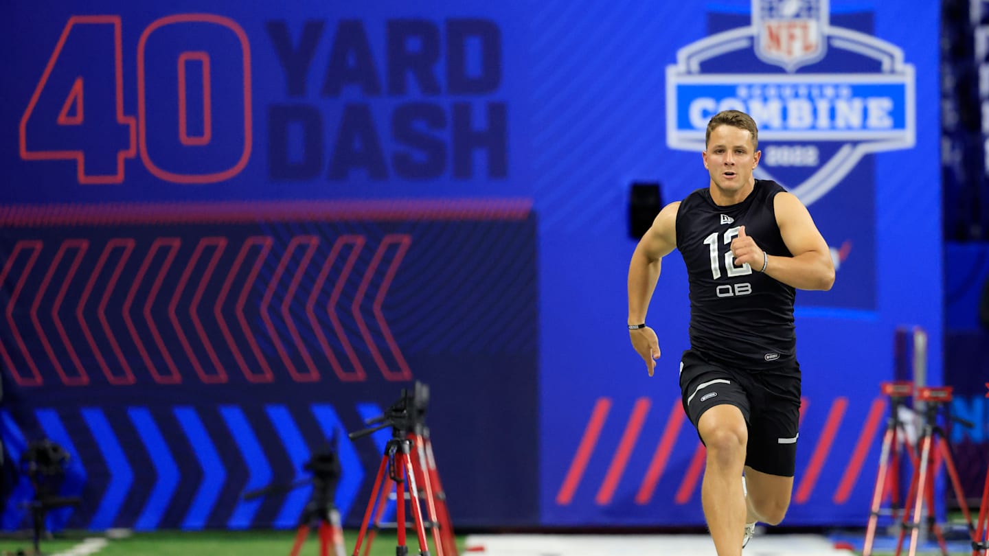 Breaking down Brock Purdy's 40-yard dash time and where it ranked among QBs