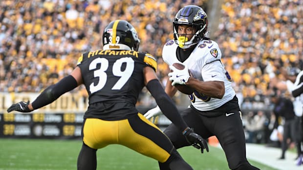 Baltimore tight end Isaiah Likely 