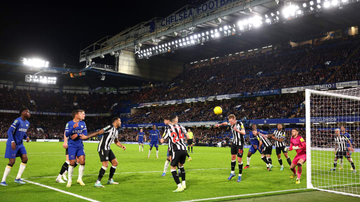 Hasil pertandingan perempat final Piala Liga Inggris: Chelsea 1-1 Newcastle