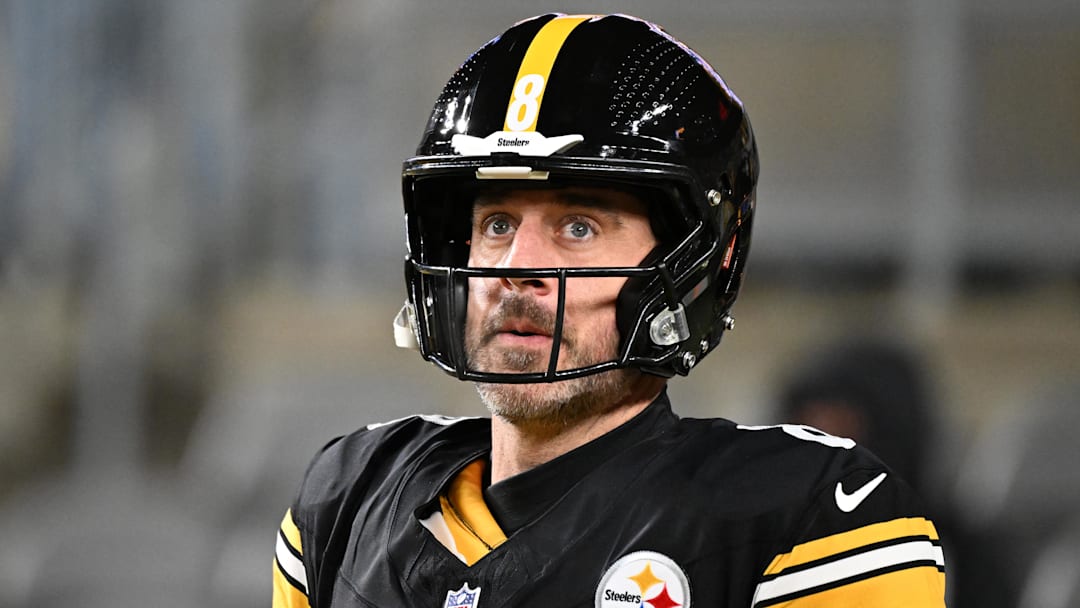 Pittsburgh Steelers quarterback Aaron Rodgers Pittsburgh Steelers quarterback Aaron Rodgers