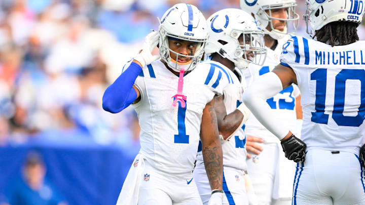 Indianapolis Colts wide receiver Josh Downs.