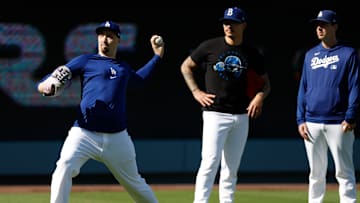 Athletics v Los Angeles Dodgers