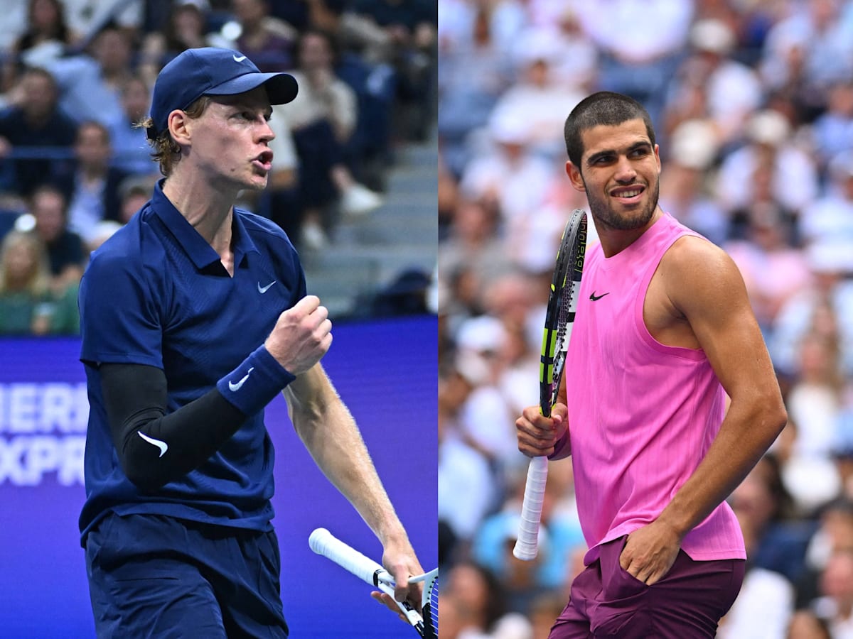 Shop Jannik Sinner and Carlos Alcaraz's 2025 US Open Nike Kits
