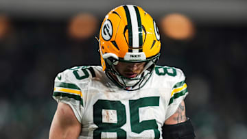Green Bay Packers tight end Tucker Kraft