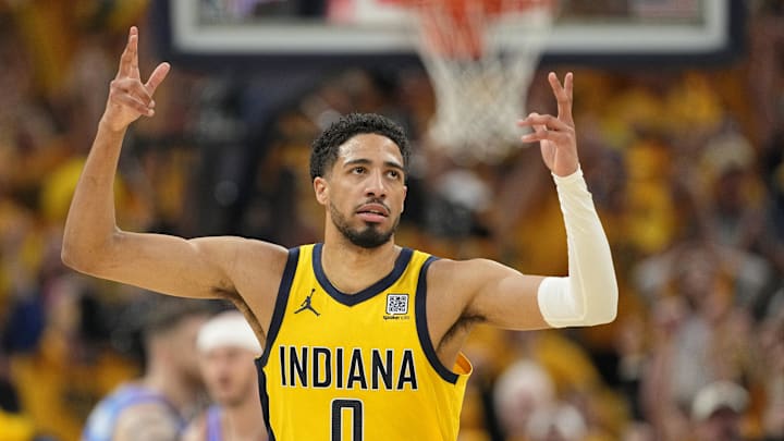 Indiana Pacers guard Tyrese Haliburton.