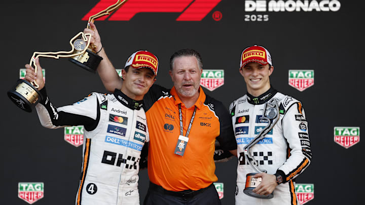 Lando Norris and Oscar Piastri will return for McLaren next year. 