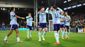 Arsenal were 5-1 winners at Selhurst Park