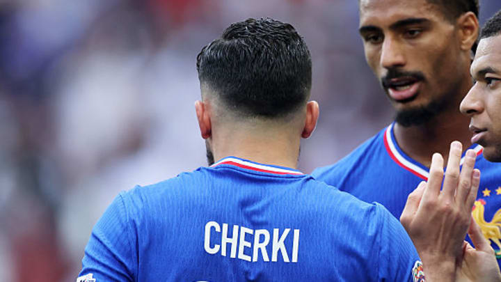 Kylian Mbappe, Rayan Cherki, Loic Bade