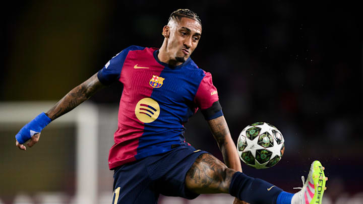 Raphinha has been one of the best players in the world this season.