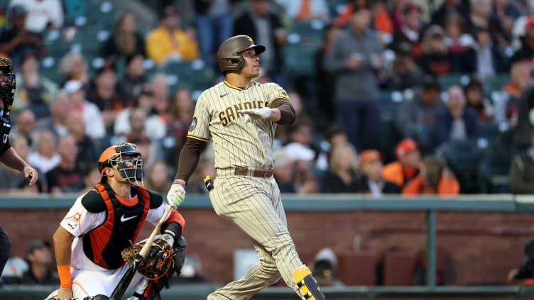 Juan Soto - San Diego Padres v San Francisco Giants - Oracle Park