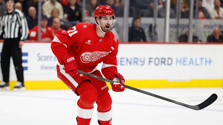 Dylan Larkin of the Detroit Red Wings Dylan Larkin of the Detroit Red Wings