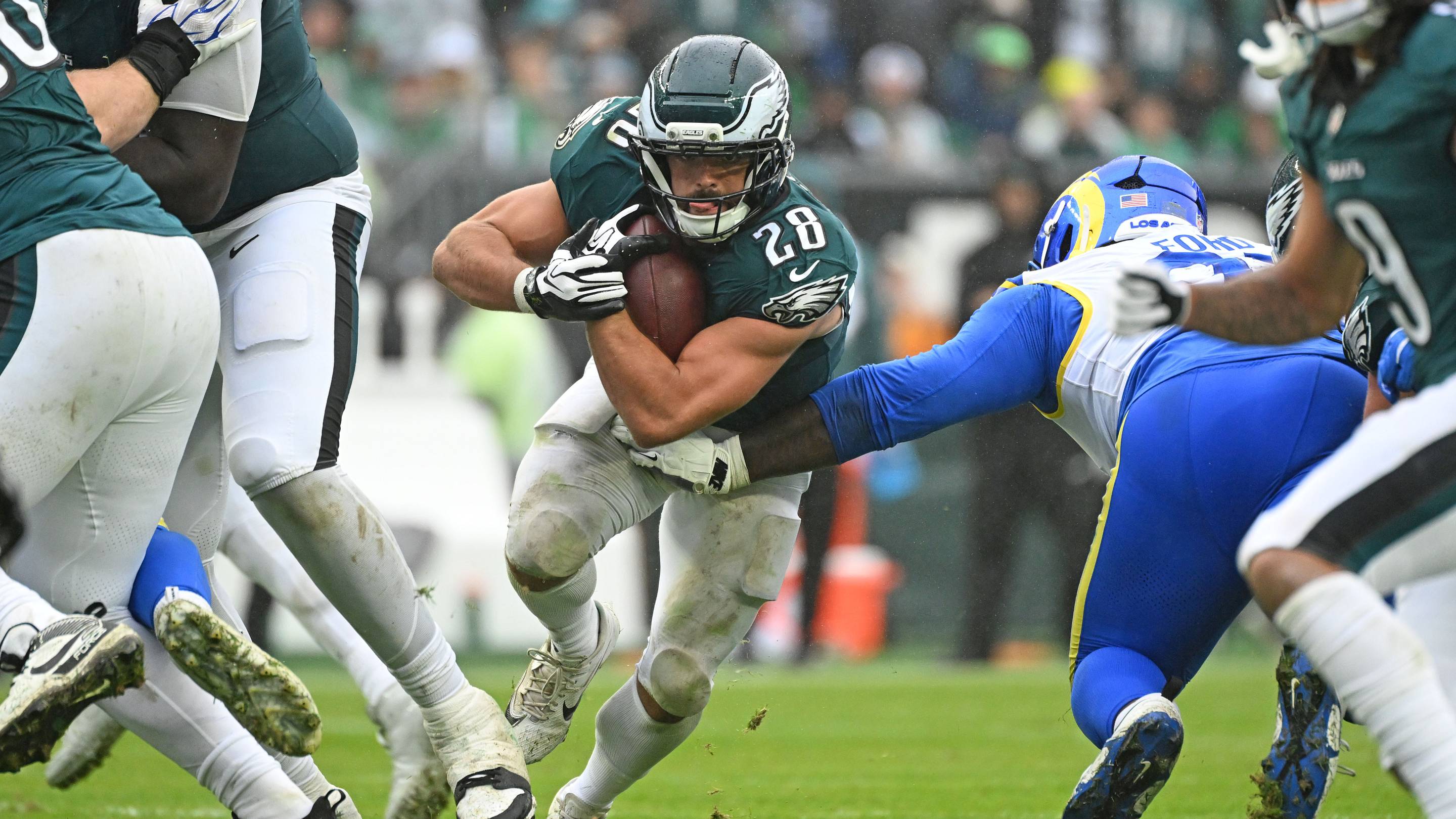 Fantasy Football Week 5 Running Back Projections and Rankings: Will Shipley, Braelon Allen Climb