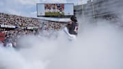 Rookie Ruben Hyppolite II during pregame introductions at the preseason opener with Miami.