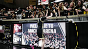 Purdue Boilermakers guard Braden Smith (3) celebrates with the fans