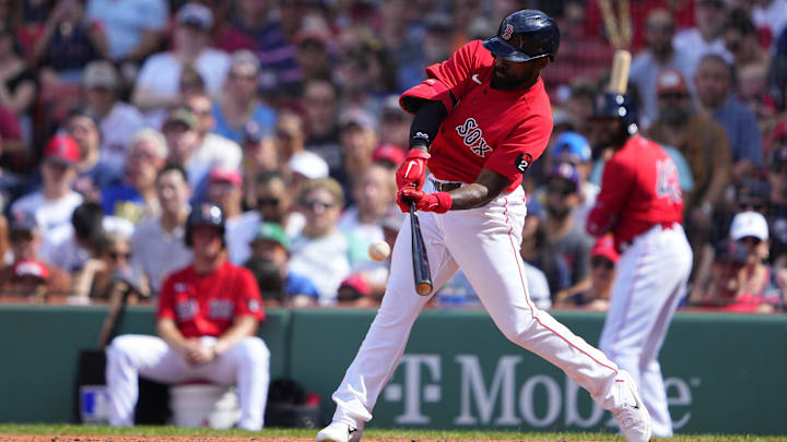 Former Boston Red Sox outfielder Jackie Bradley Jr. is continuing his playing career outside of Major League Baseball. Former Boston Red Sox outfielder Jackie Bradley Jr. is continuing his playing career outside of Major League Baseball.