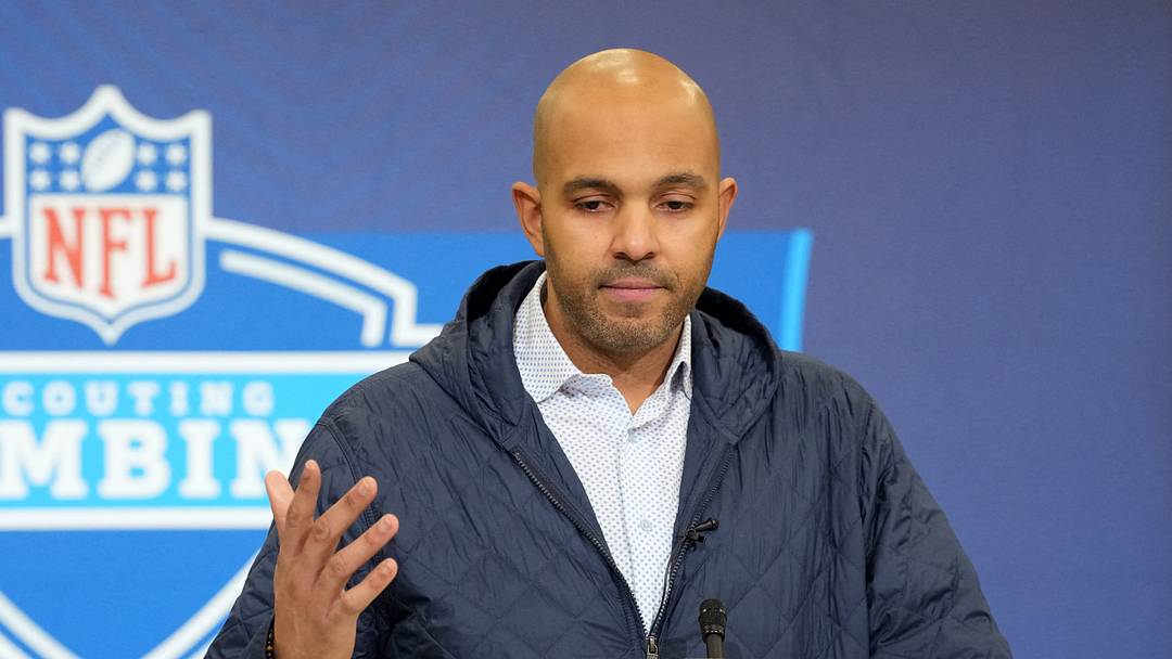 Atlanta Falcons general manager Ian Cunningham didn't have a first-round pick in the 2026 NFL Draft.