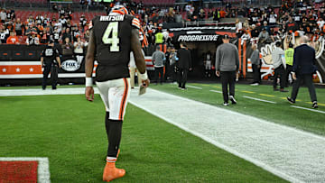 Cleveland Browns quarterback Deshaun Watson 