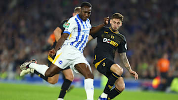 Brighton & Hove Albion v Wolverhampton Wanderers - Carabao Cup Third Round
