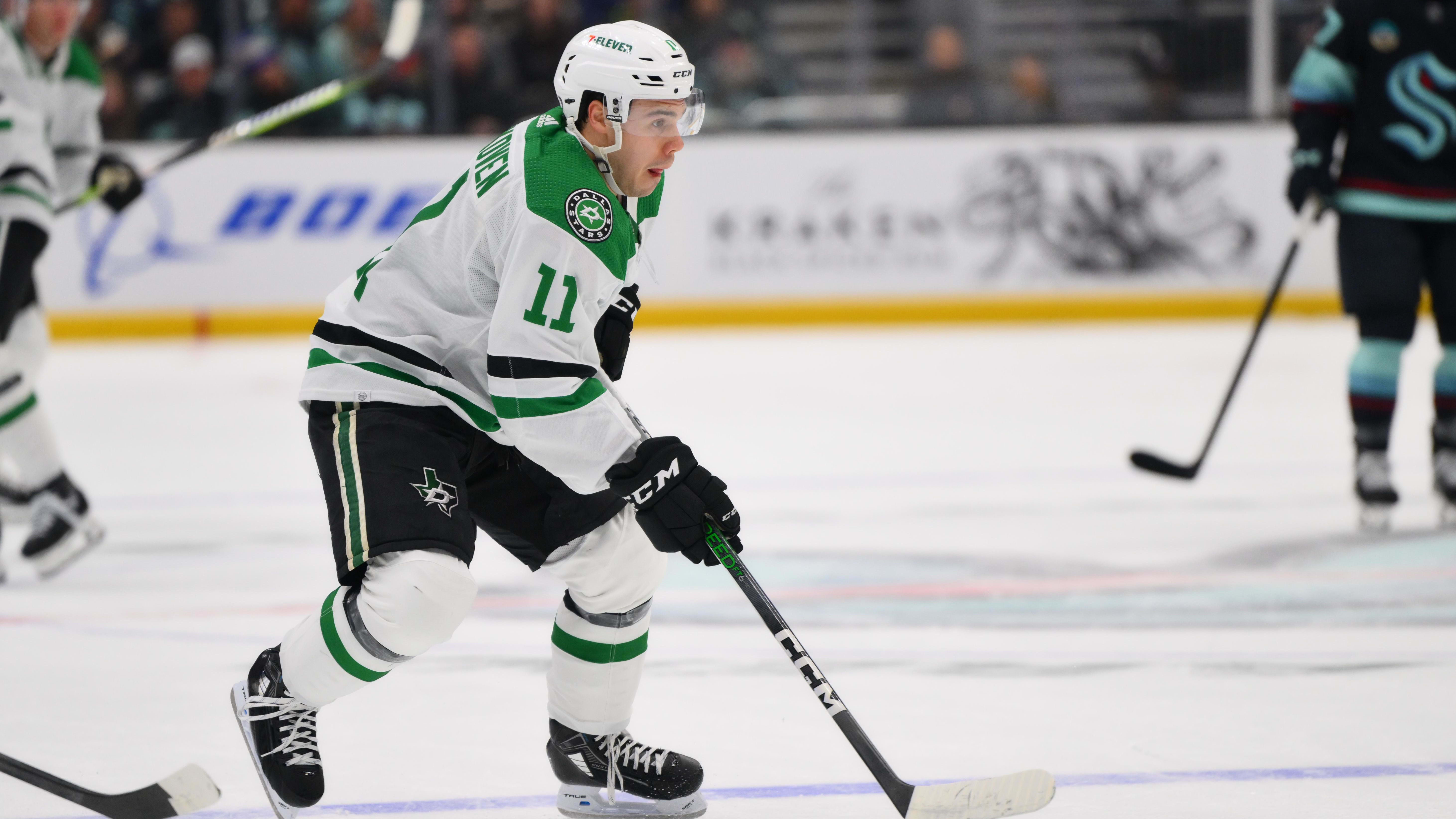 Wyatt the Kraken Slayer: Johnston's goal leads the Stars to a road trip