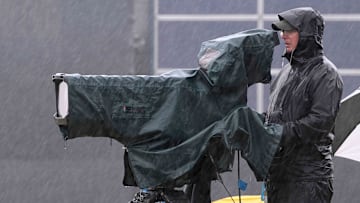 A camera operator persevered at the 2024 British Open at Royal Troon so viewers could watch rainy golf from their couches.