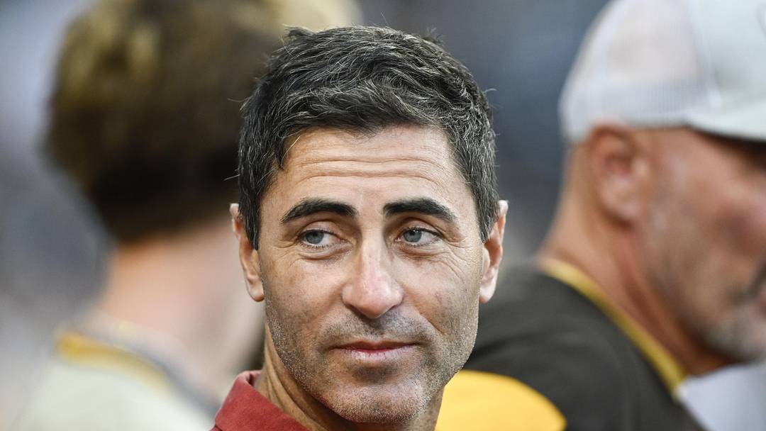 Sep 4, 2024; San Diego, California, USA; San Diego Padres general manager A.J. Preller looks on before a game against the Detroit Tigers at Petco Park. Mandatory Credit: Denis Poroy-Imagn Images Sep 4, 2024; San Diego, California, USA; San Diego Padres general manager A.J. Preller looks on before a game against the Detroit Tigers at Petco Park. Mandatory Credit: Denis Poroy-Imagn Images