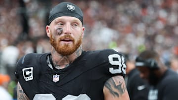 Las Vegas Raiders defensive end Maxx Crosby