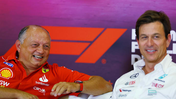 Frederic Vasseur, Toto Wolff, Formula 1