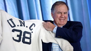 North Carolina Tar Heels Present New Football Coach Bill Belichick